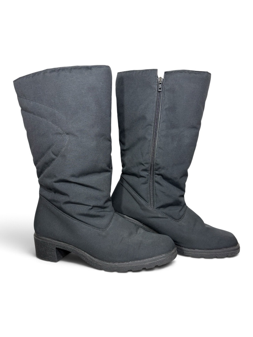 Toe Warmers Mid-Calf Winter Zip Boots- woman’s 11
